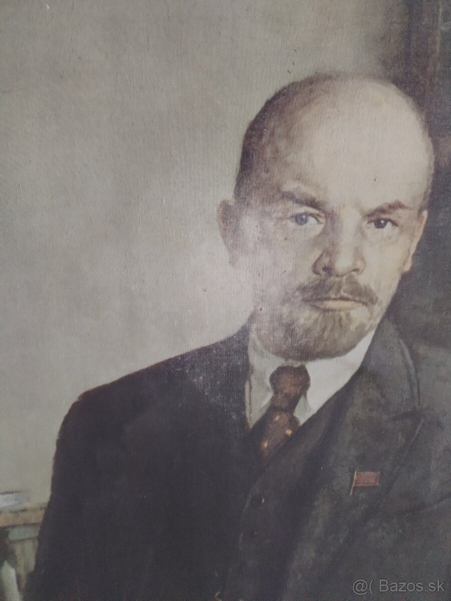 Odznak Lenin,cccp,obraz LENIN - 5