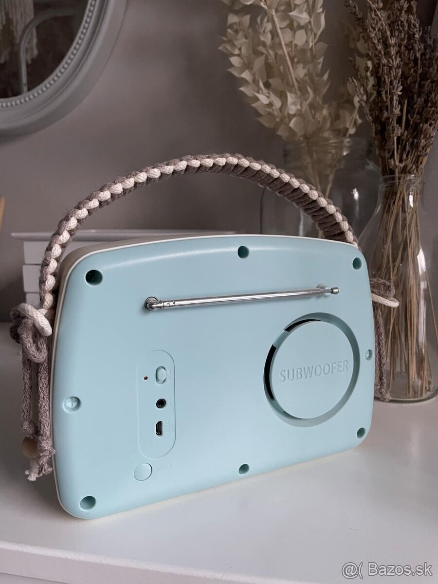 Retro bluetooth bezdrôtové rádio Madison - 5