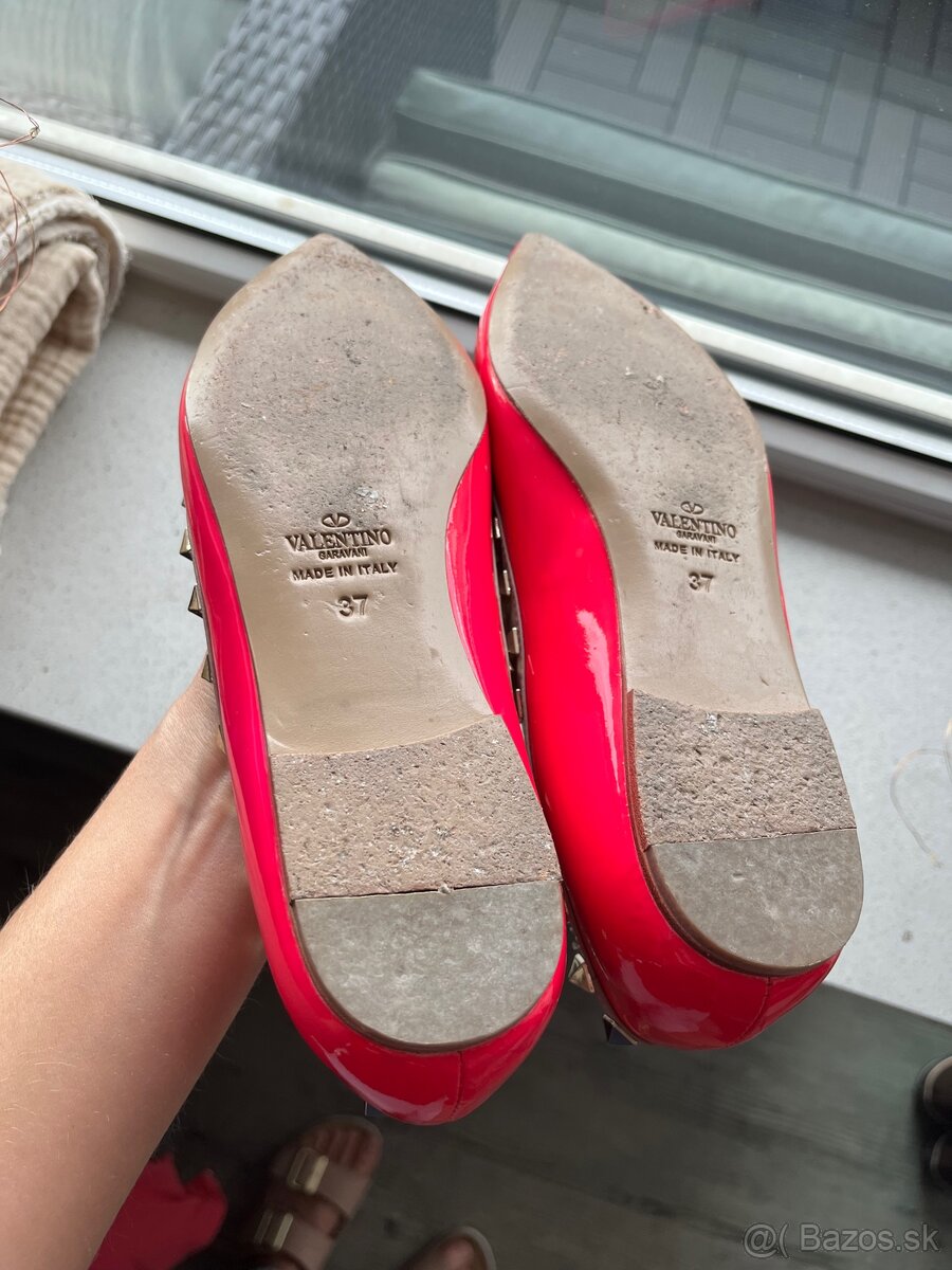 Valentino garavani 37 balerínky topanky luxusne - 5