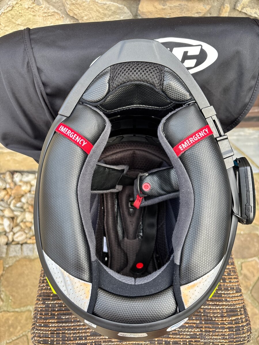 Prilba HJC RPHA 70 Vias MC2SF + interkom Cardo FreeCom 2+ - 5