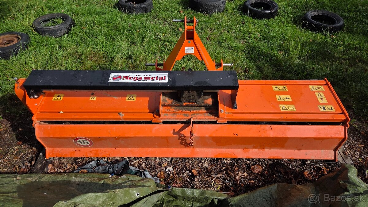 Rotavator Mega metal, pluh Regent - 5