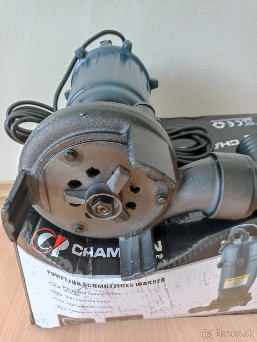 Ponorné výkonné kalové čerpadlo s mohutnou kovovou lopatkou - 5