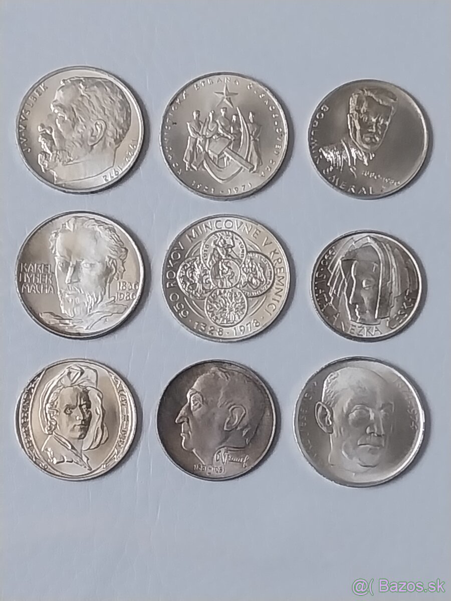 Československe strieborne mince - 5