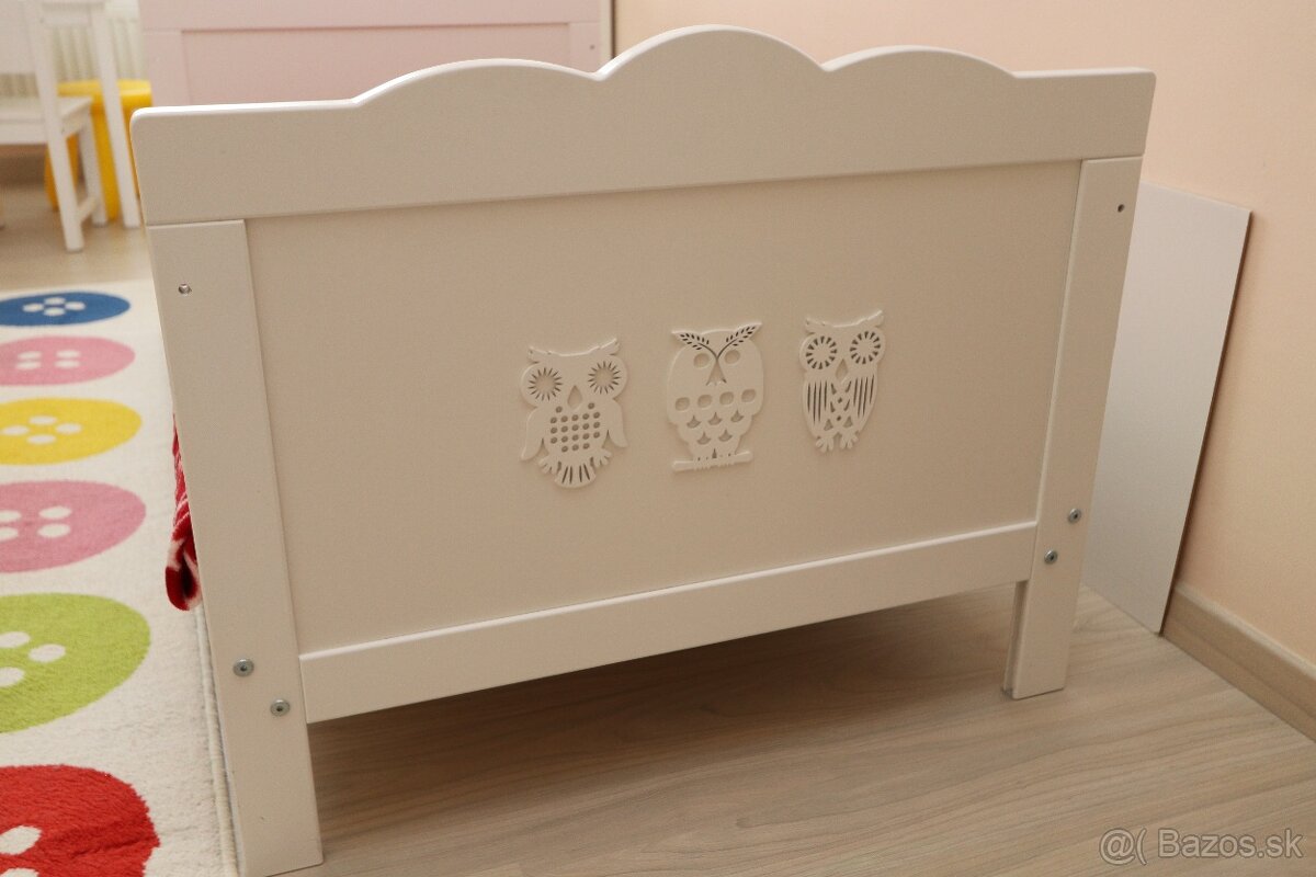 2v1: Postieľka / detská posteľ Klups Marsell 140x70 - 5