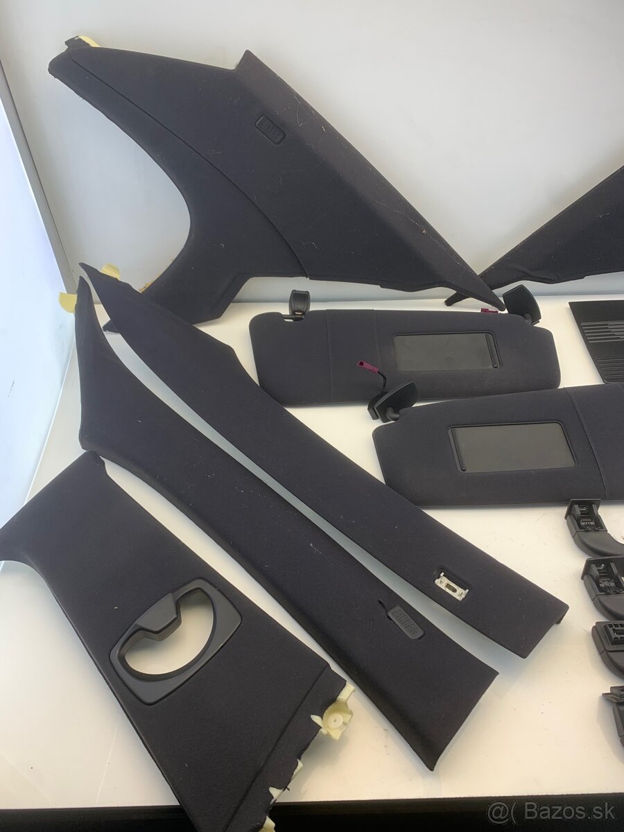 Čierny strop bmw e60 strešné okno - 5