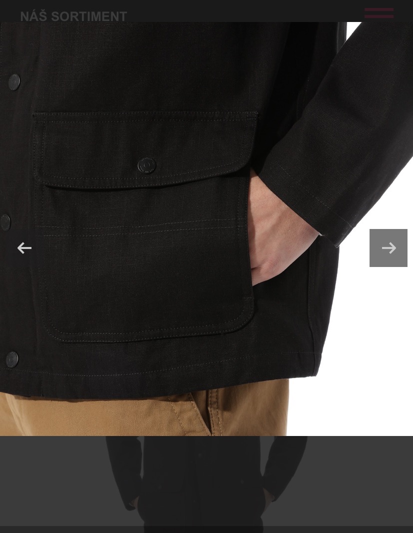 Pánska bunda VANS Drill Chore Coat Black - 5