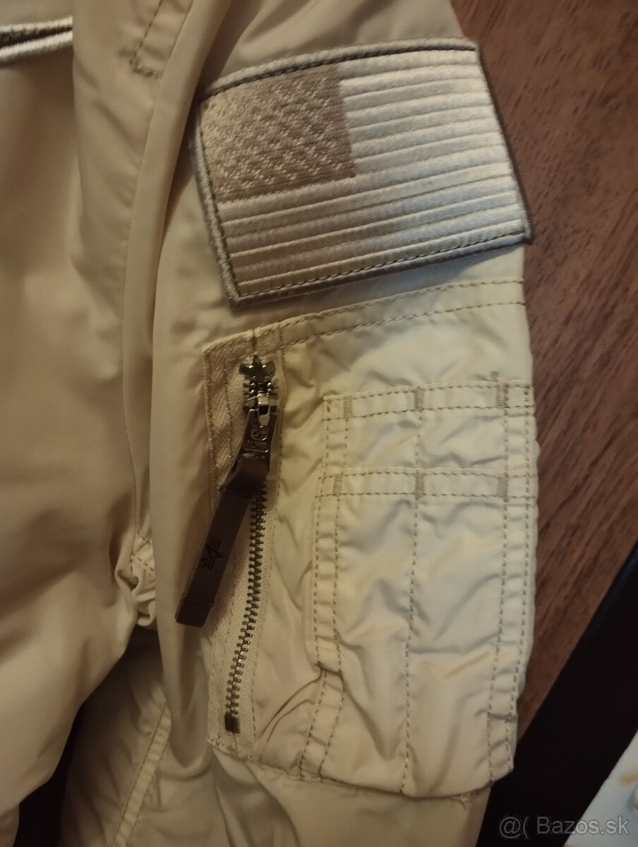 Predám pánska bombera bunda ALPHA INDUSTRIES NASA - 5