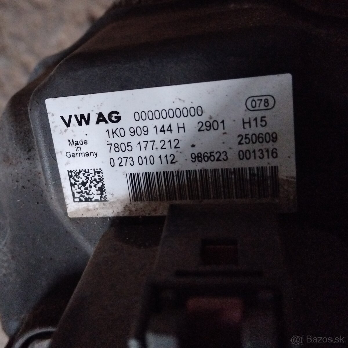 motor servoriadenia Škoda VW - 5