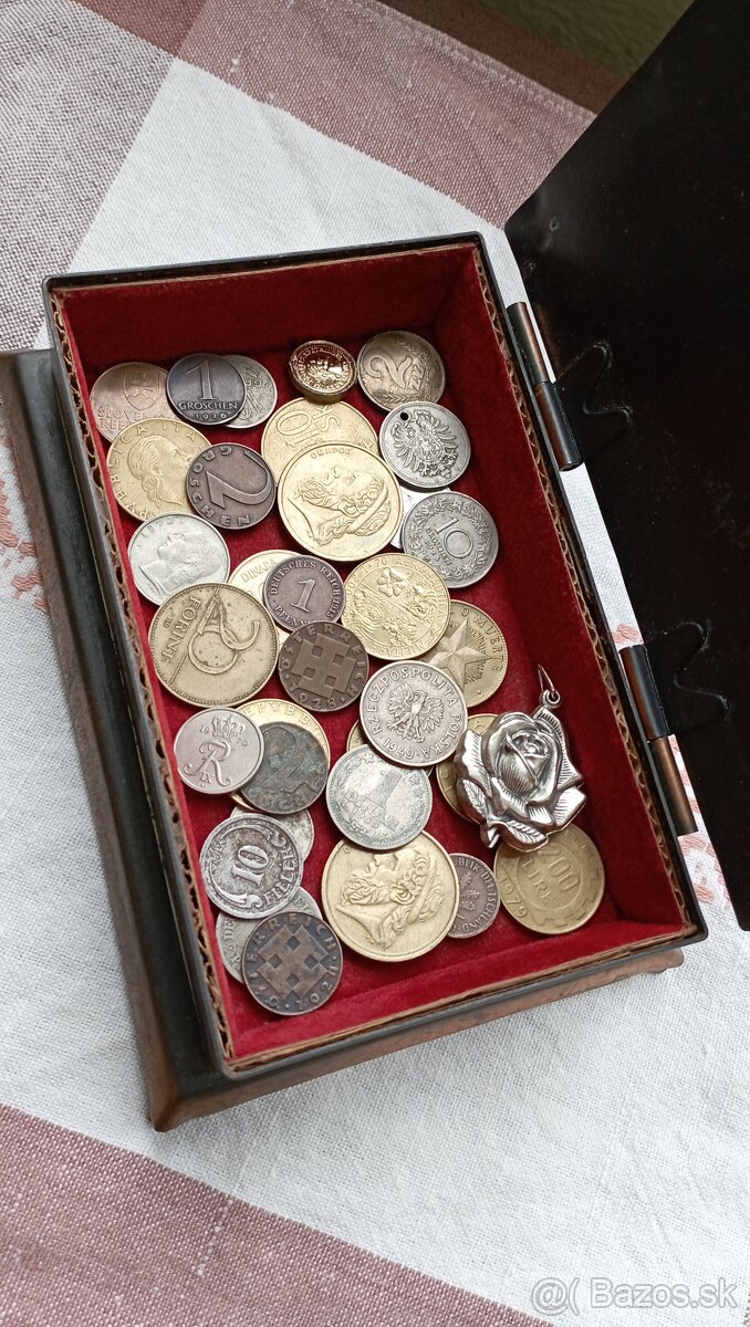 Medená stará šperkovnica.. - 5