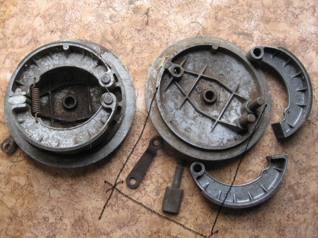 JAWA , ND 16 bubon , štíty, čeluste - 5