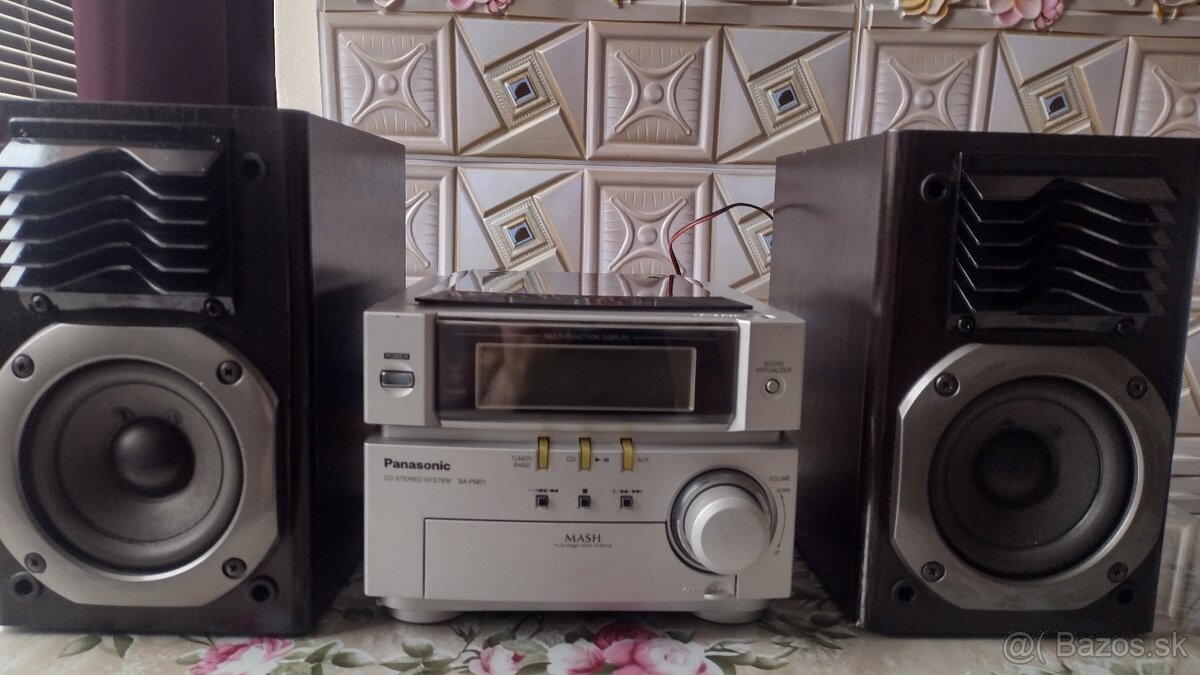 Predám Hi-fi systém Panasonic cena 70 . - 5