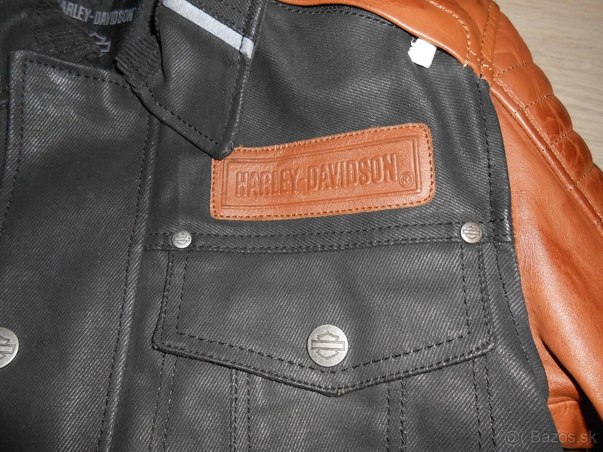 Predam novu nadhernu textilno/kozenu moto bundu HARLEY DAVID - 5