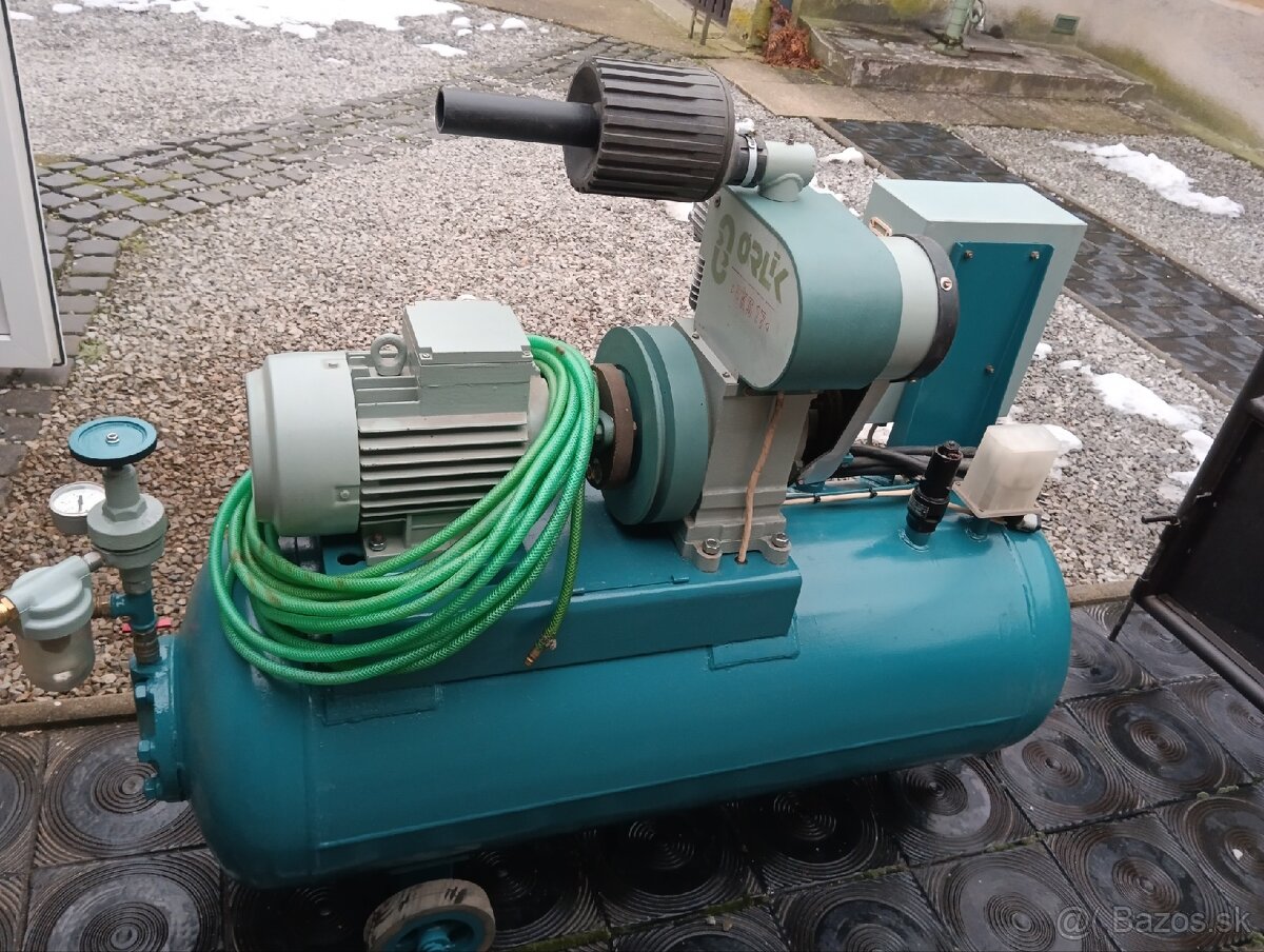 Predám kompresor Orlík Pks 17/1JSK 75-150l-3 kw - 5