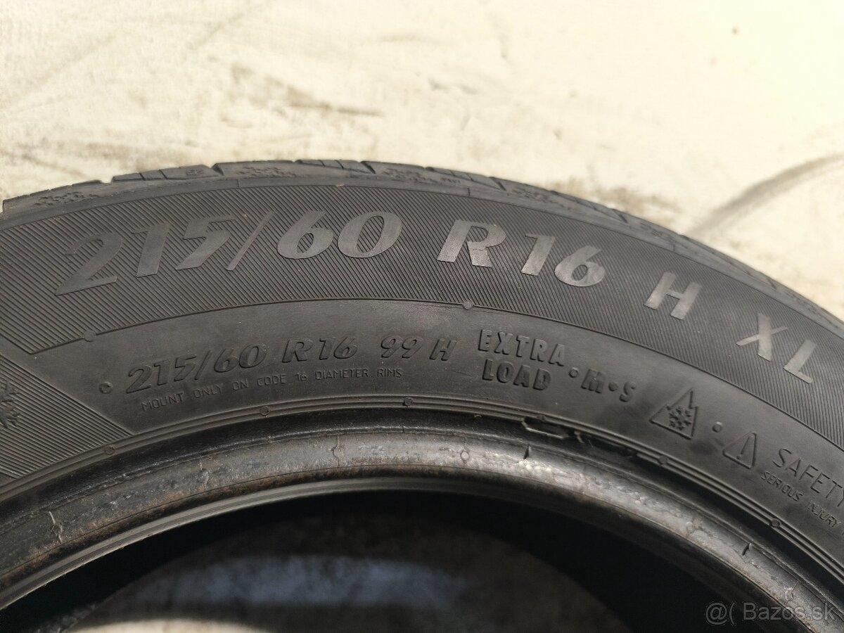 215/60 R16 Zimné pneumatiky Matador Sibir Snow 2 kusy - 5