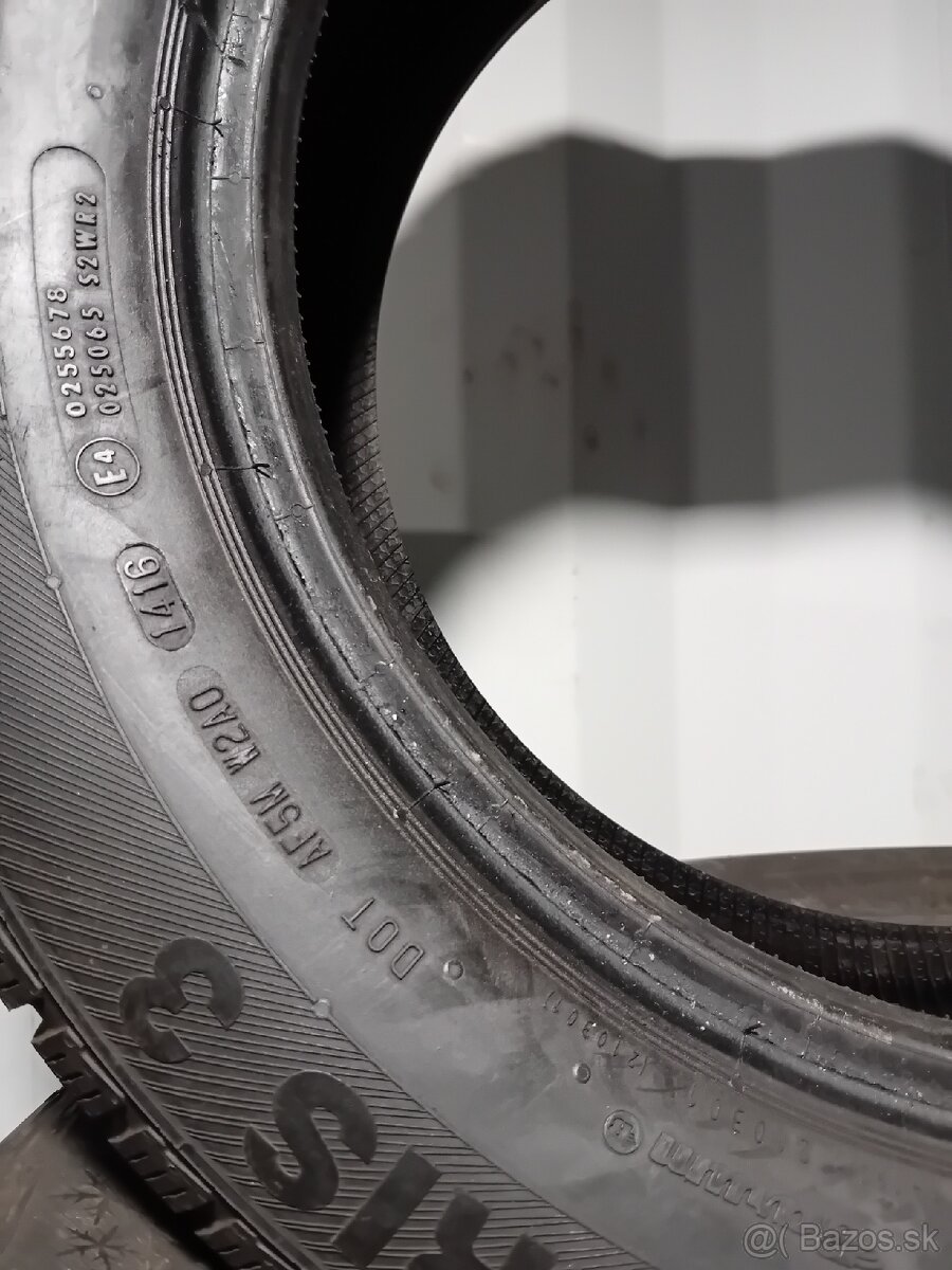 3x 215/60R16 Zimné pneu Barum - 5