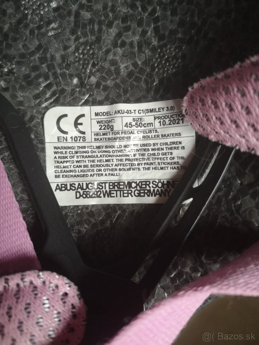 Prilba Abus Smiley 3 - 5