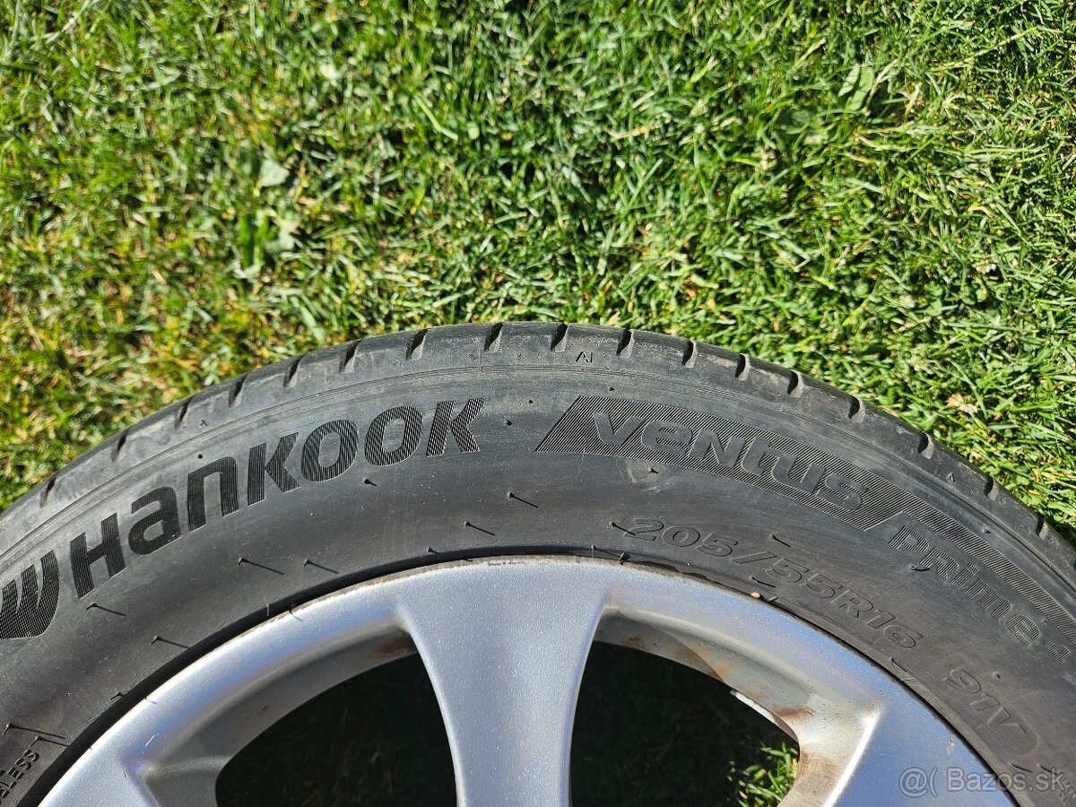 Letné pneumatiky HANKOOK - 205/55 R16 - 5