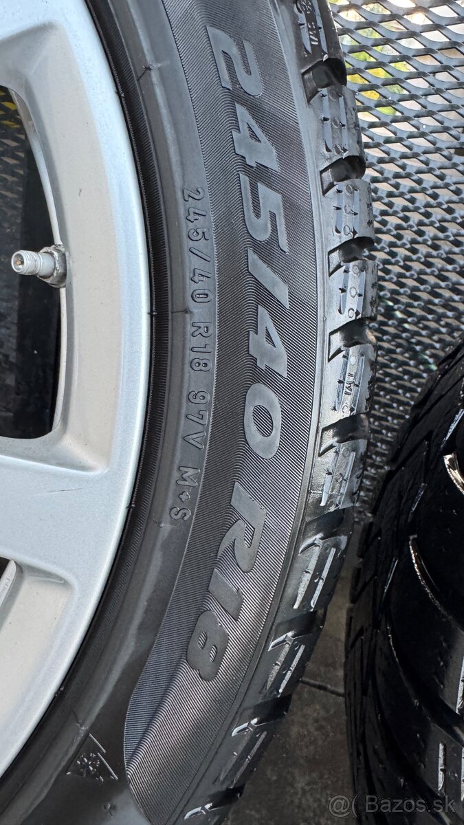 Predam alu disky original audi 245/40 R18 roteč 5x112 - 5