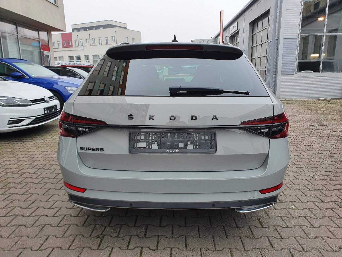 Škoda Superb 3 Combi TDI 147kW Sportline - záruka Autodraft - 5