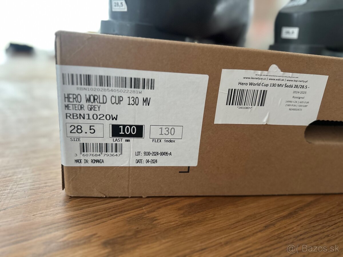 Lyžiarsky rossignol Hero world cup 130mv - 5