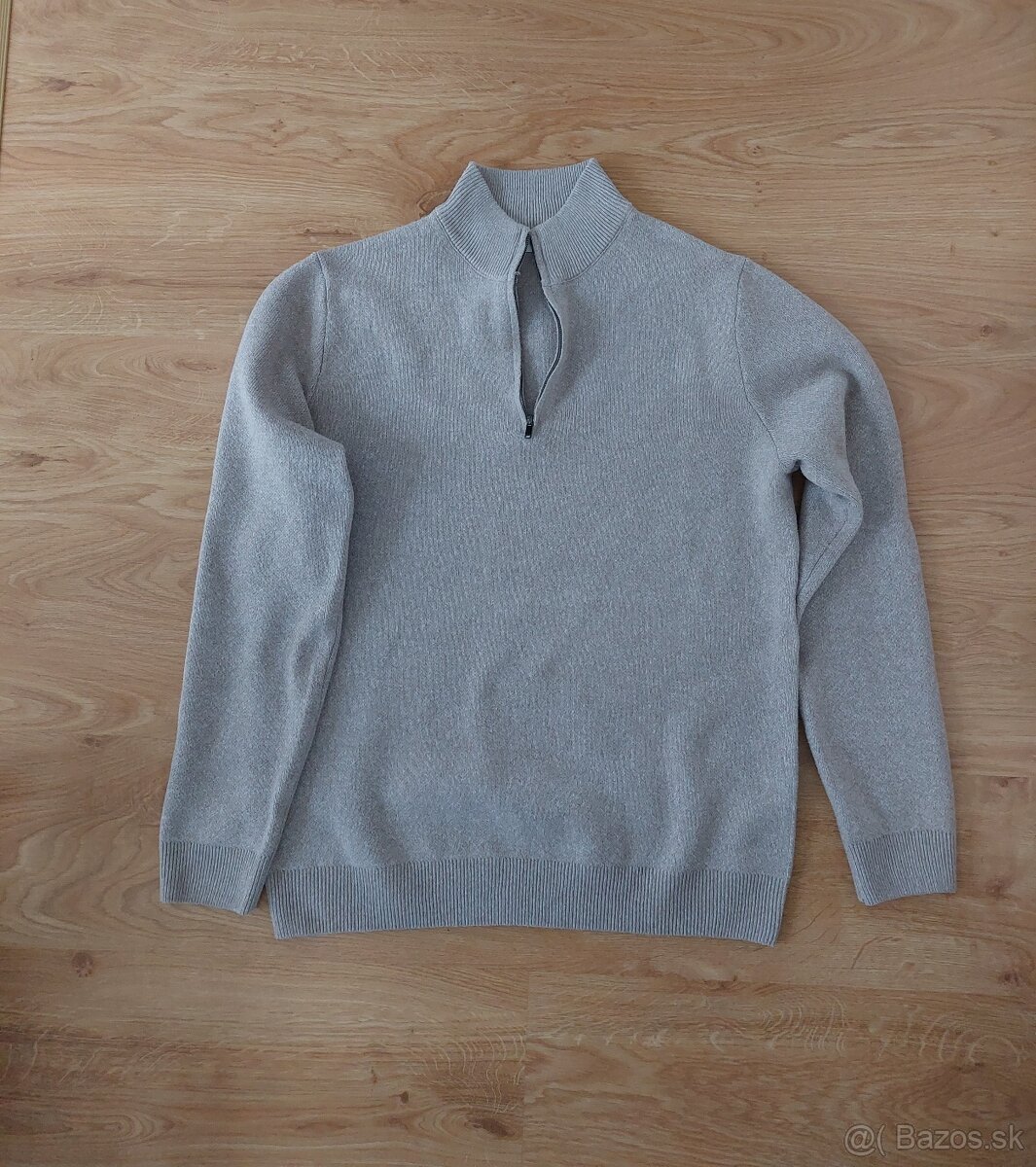 Pulóver s rolákom na zips Reserved M. - 5