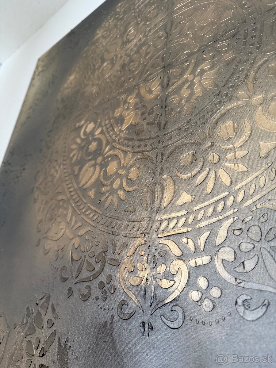 Predám originálny reliéfny obraz – mandala - 5