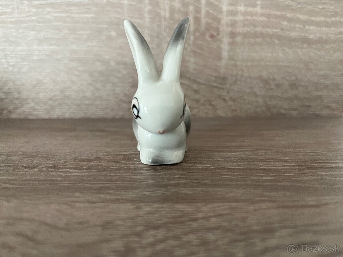 Porcelánova soška zajačik - 5