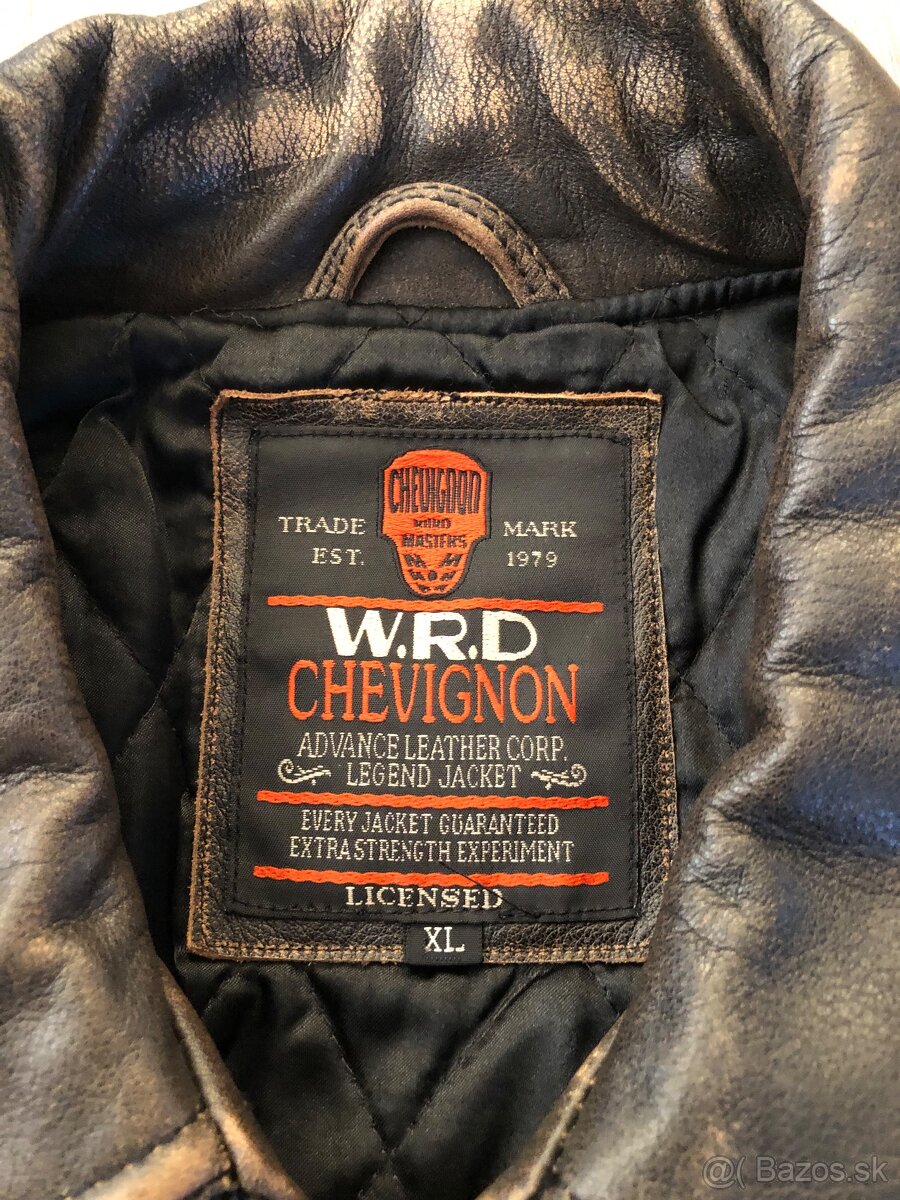 Kožená bunda Chevignon velkost XL - 5