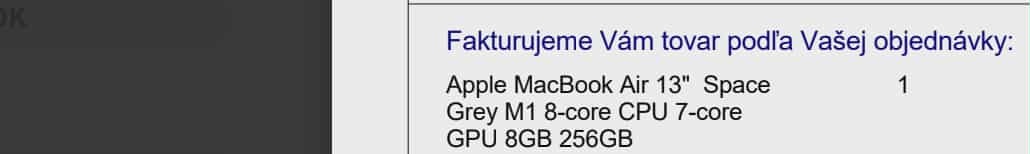 MacBook air 13" space M1 - 5