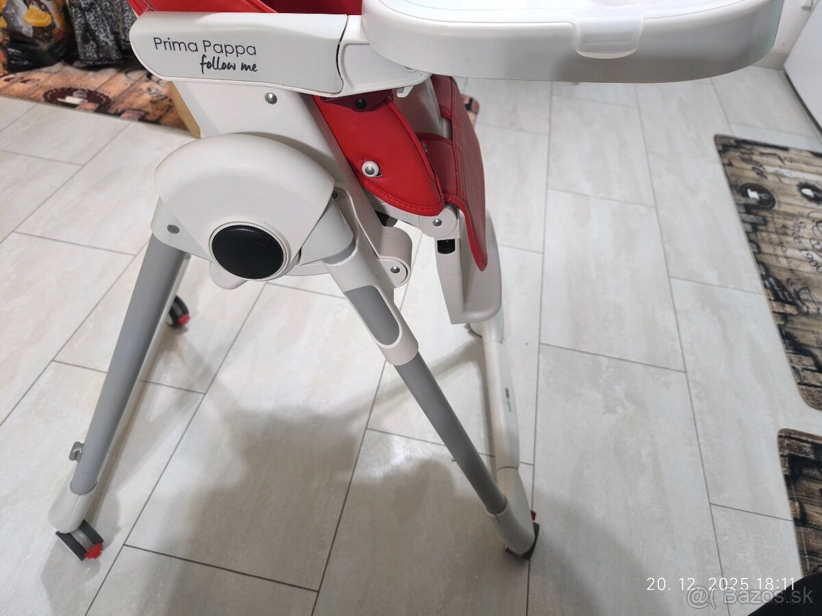 Jedálenská stolička Peg-Pérego - 5