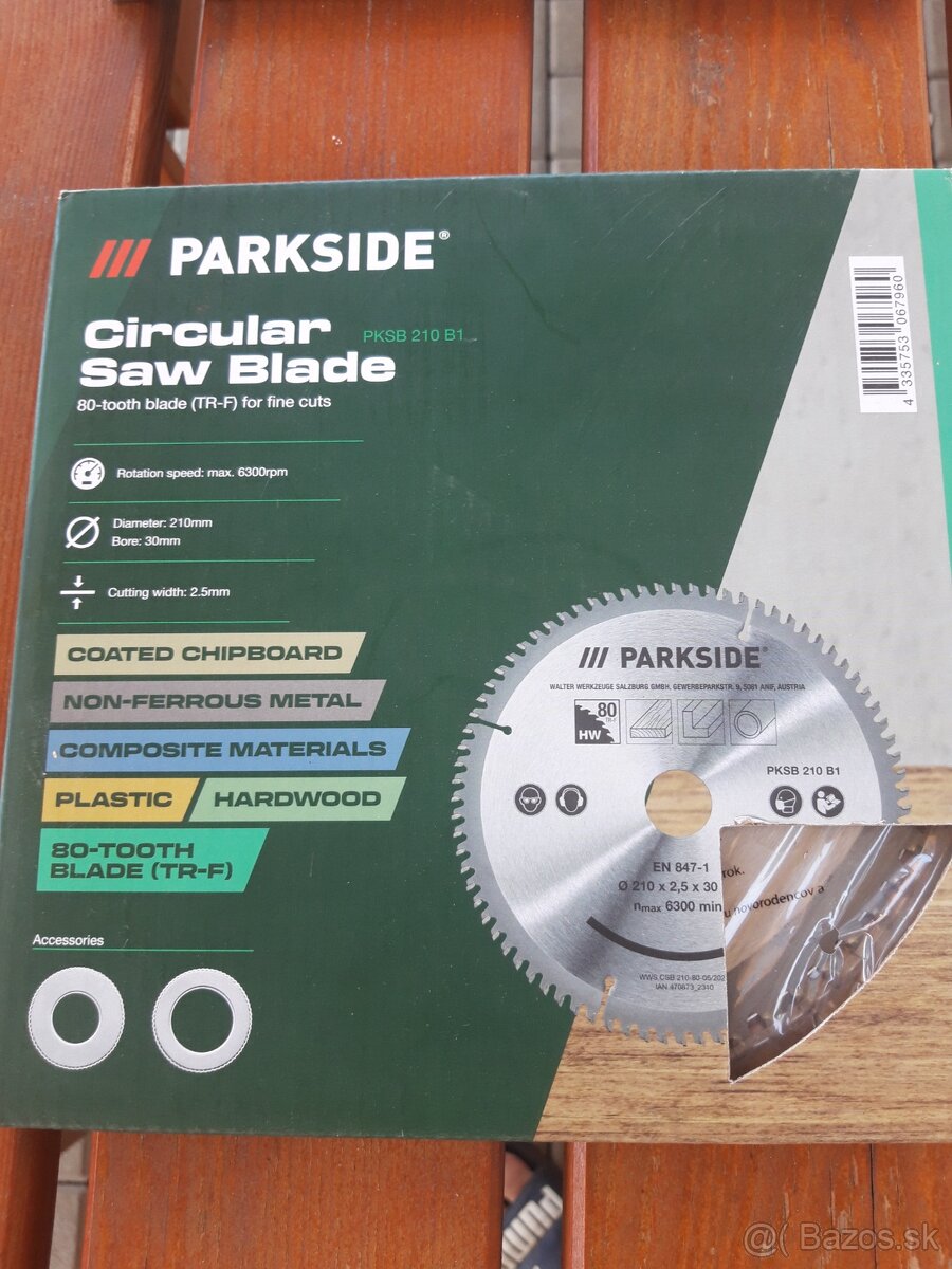 Pilovy kotuc 210 a 185 mm - 5