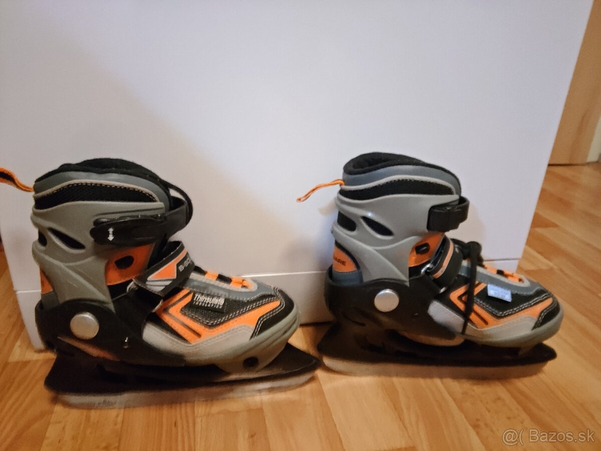 Zimné ľadové korčule nastavitelné číslo 34-36 B-SQUARE- 30 € - 5