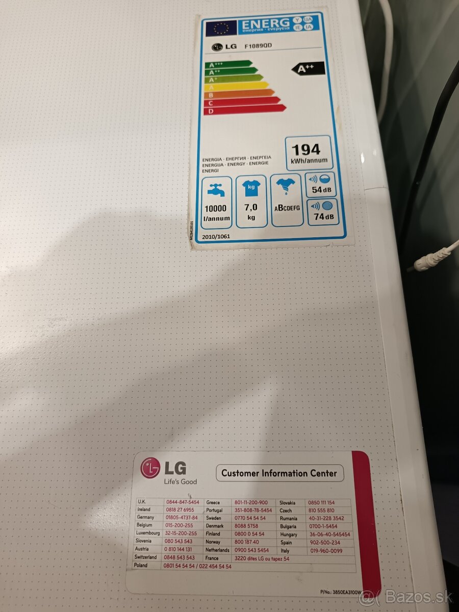 Pracka LG vyborny stav - 5