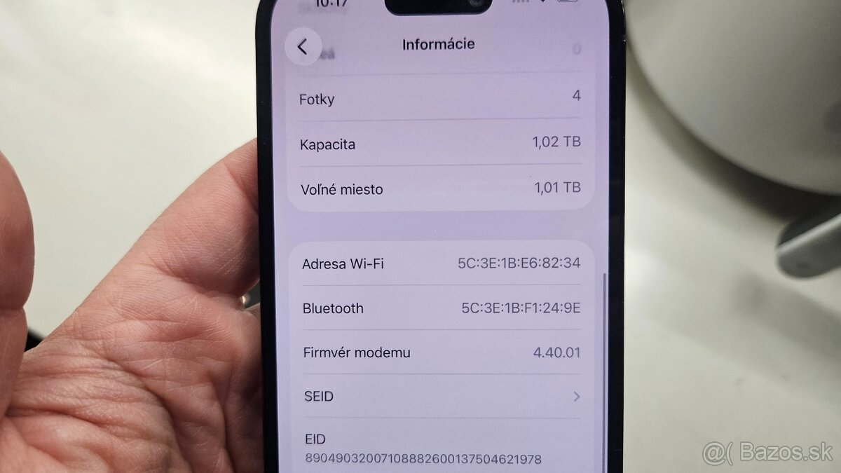 Apple iPhone 14 Pro 1TB - nejde faceID, nová batéria - 5