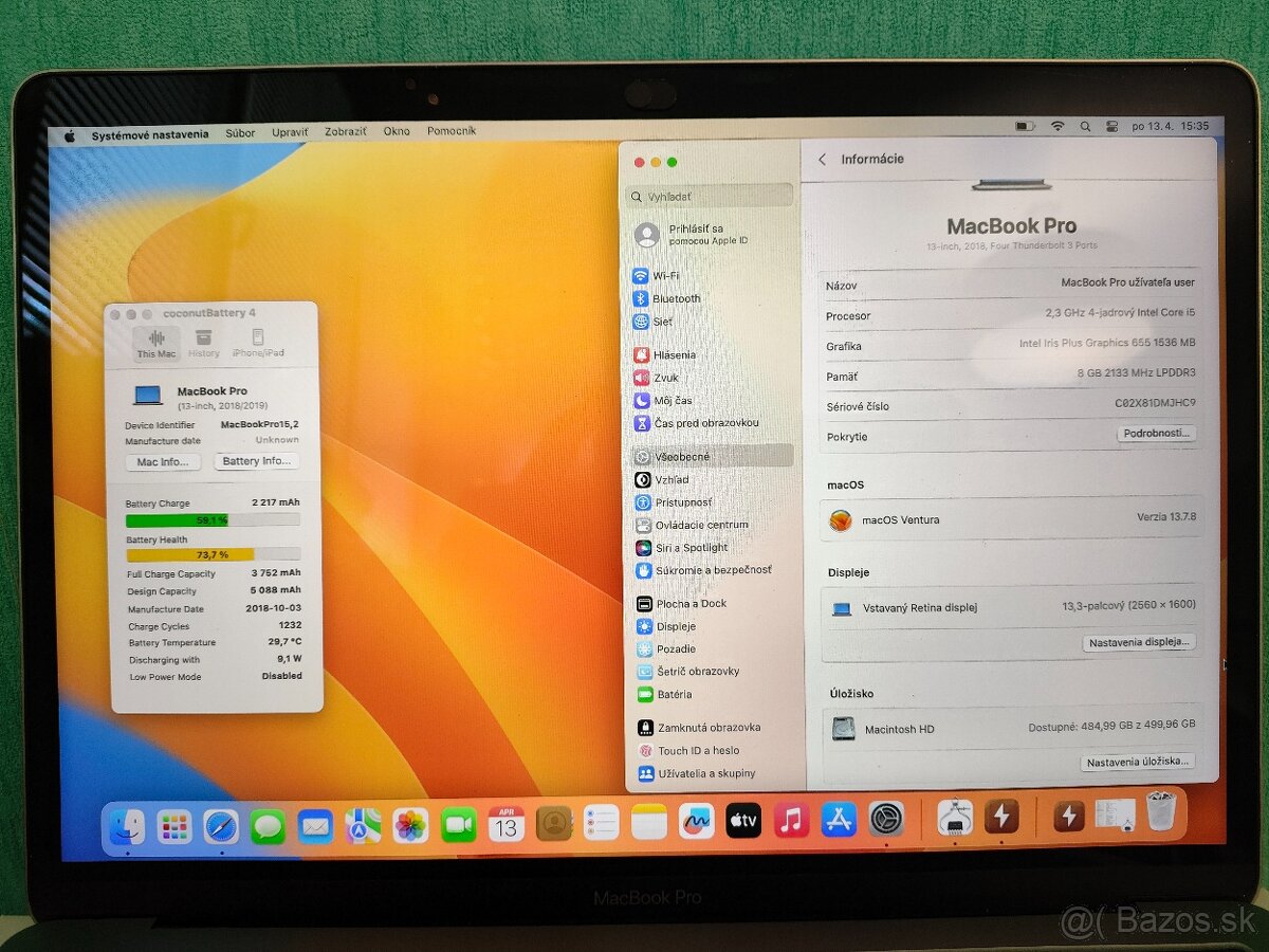 MacBook Pro 13 2018 | i5 • 8GB • 512GB SSD - 5