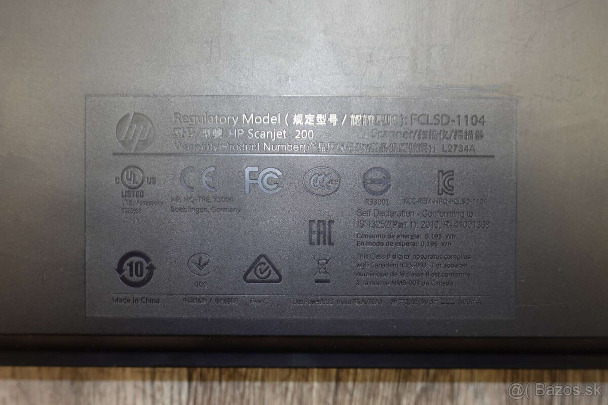 Fotoskener HP Scanjet 200 - 5