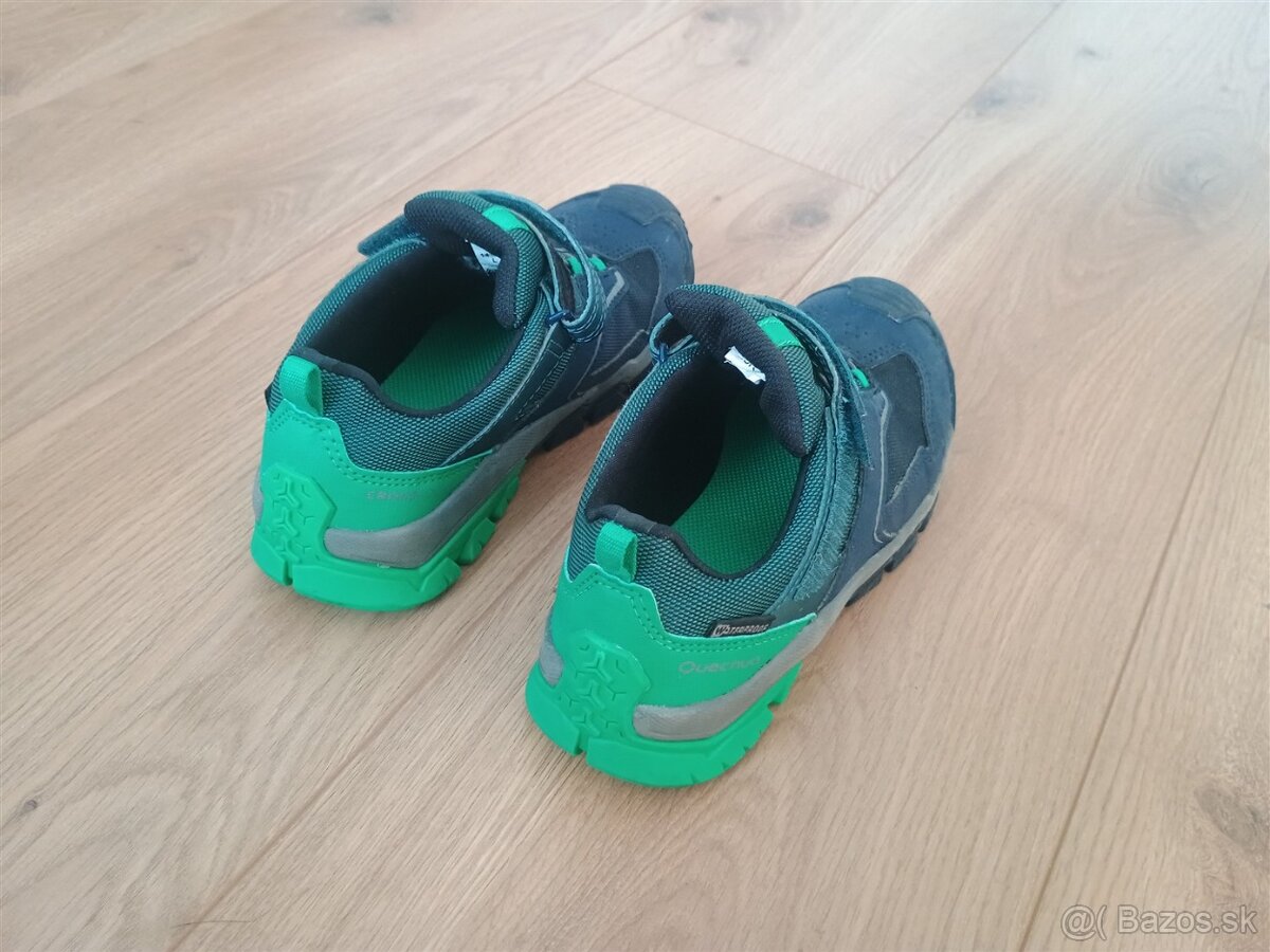 Turistické topánky Quechua crossrock č. 34 - 5