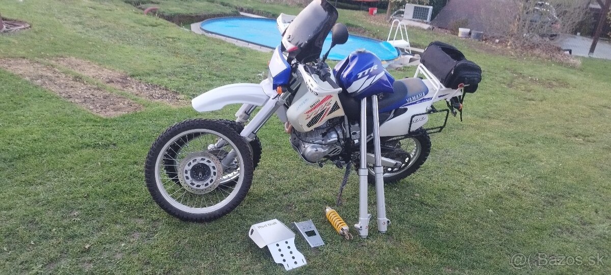 Yamaha TTRE , Yamaha TT , Yamaha TTR , podvozek TTR