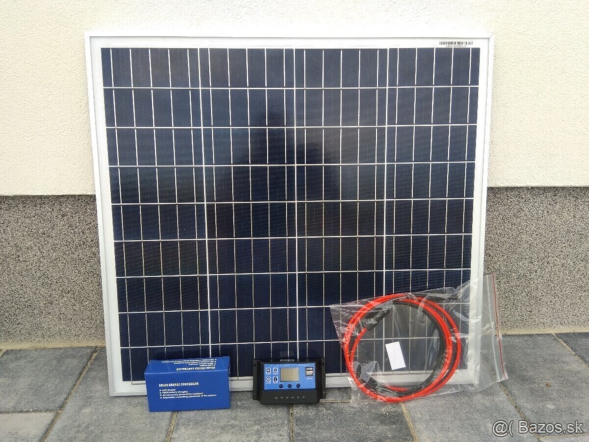 Oplotok, ohradník, zdroj. SOLÁR 12V/230V 8J - 5