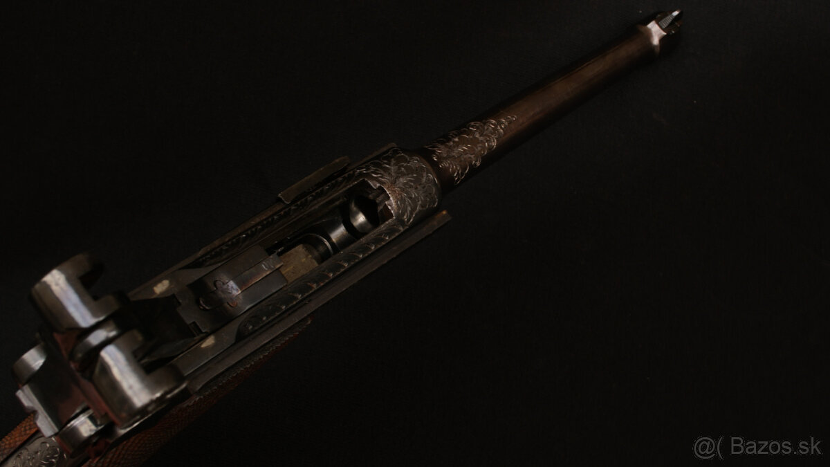 Pištoľ P08 Parabellum kaliber 9mm - nová hlaveň - 5