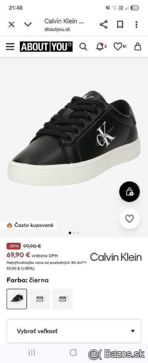 Tenisky Calvin Klein 37 - 5