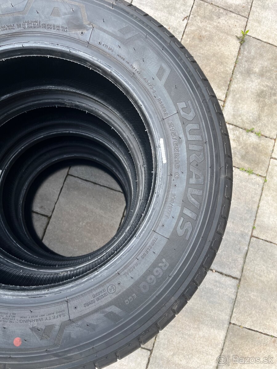 BRIDGESTONE 215/65 R16 C DURAVIS. - 5