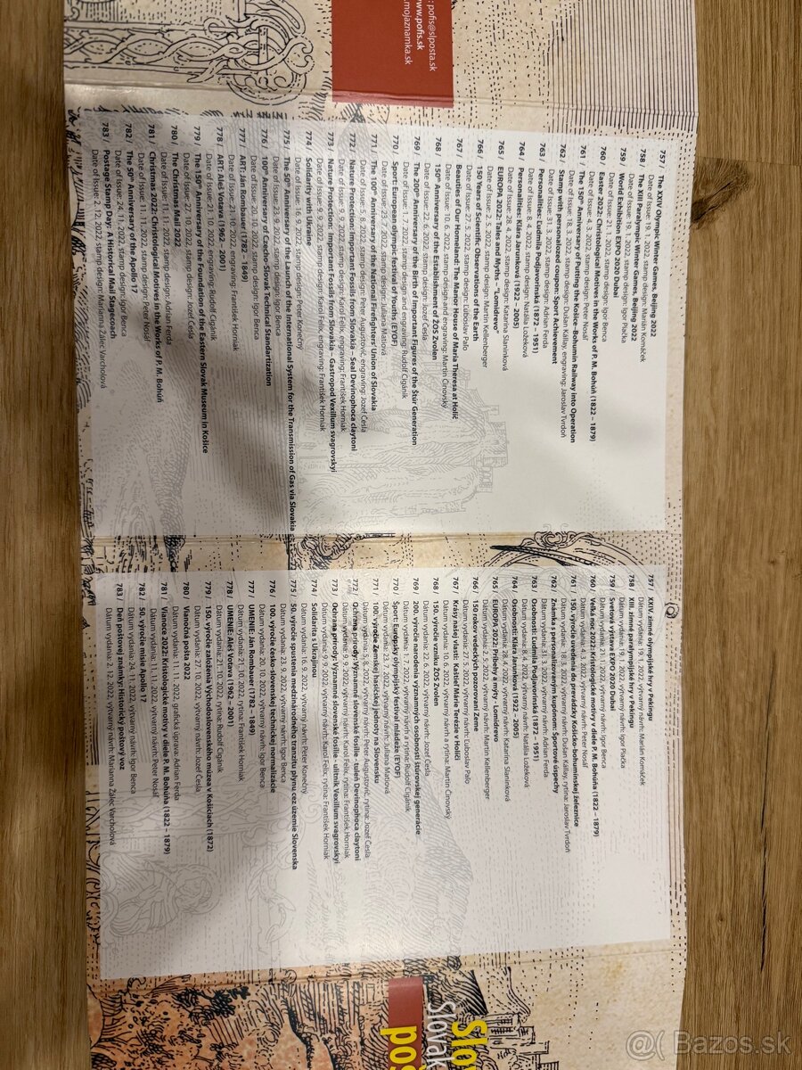 Slovenské poštové známky - 5