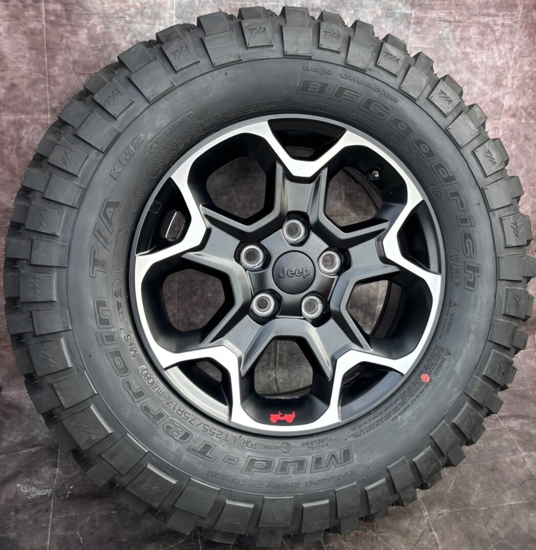 Originální alu kola Jeep 255/75/17 - 5