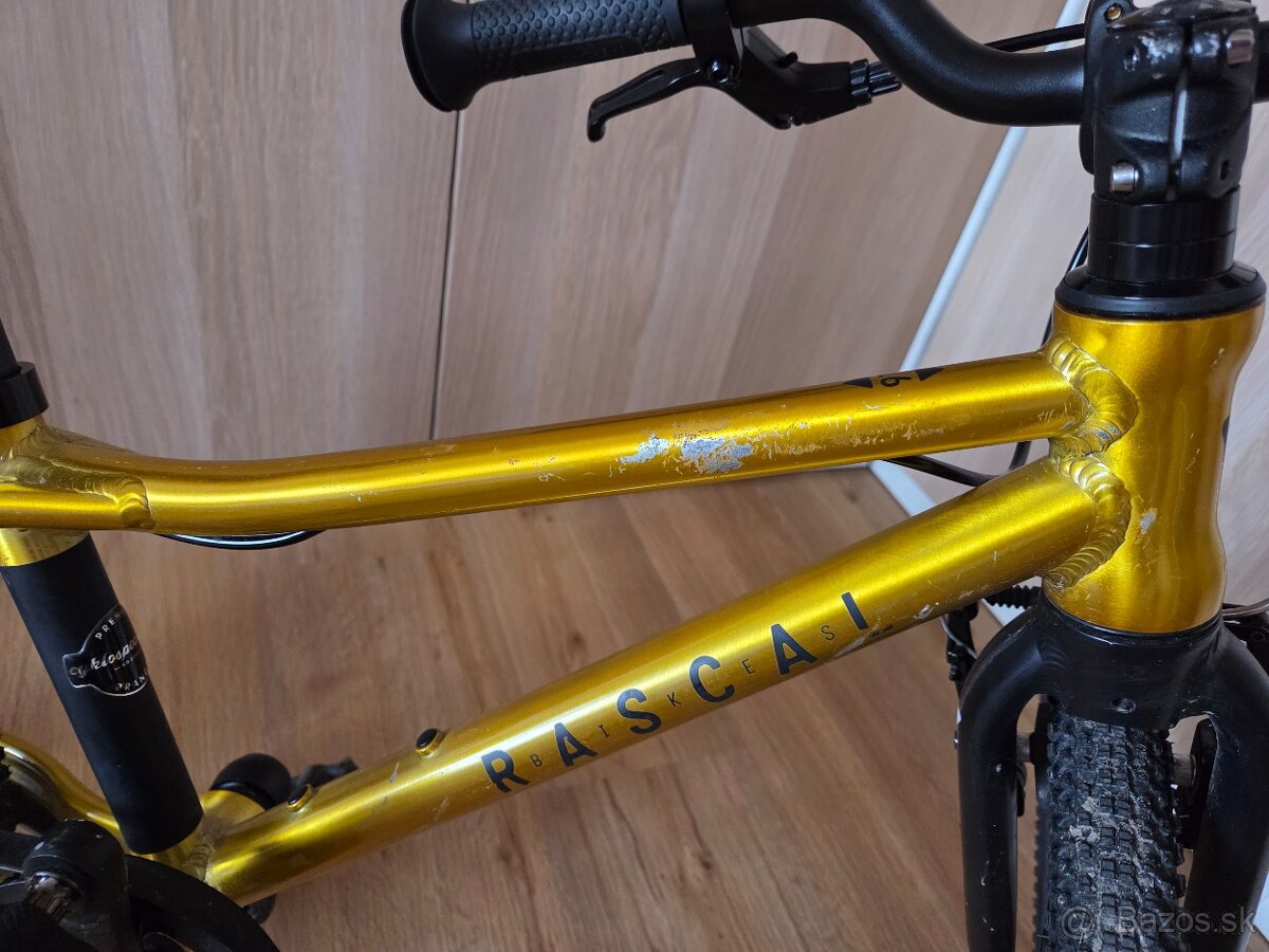 Rascal 16 gold detský bicykel - 5