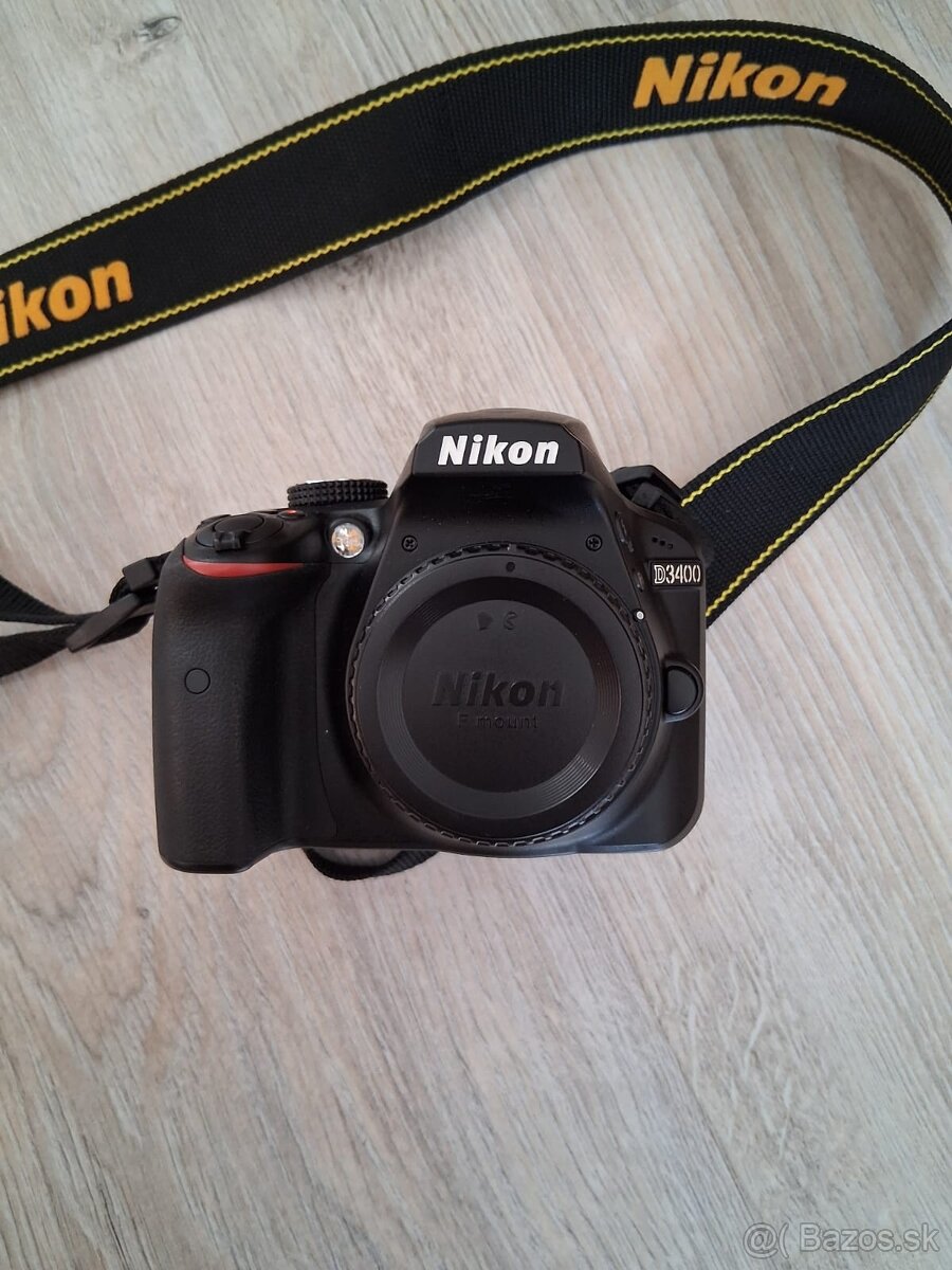 Nikon D3400 + 18-55mm - KOMPLET - TOP STAV – ideálny darček - 5