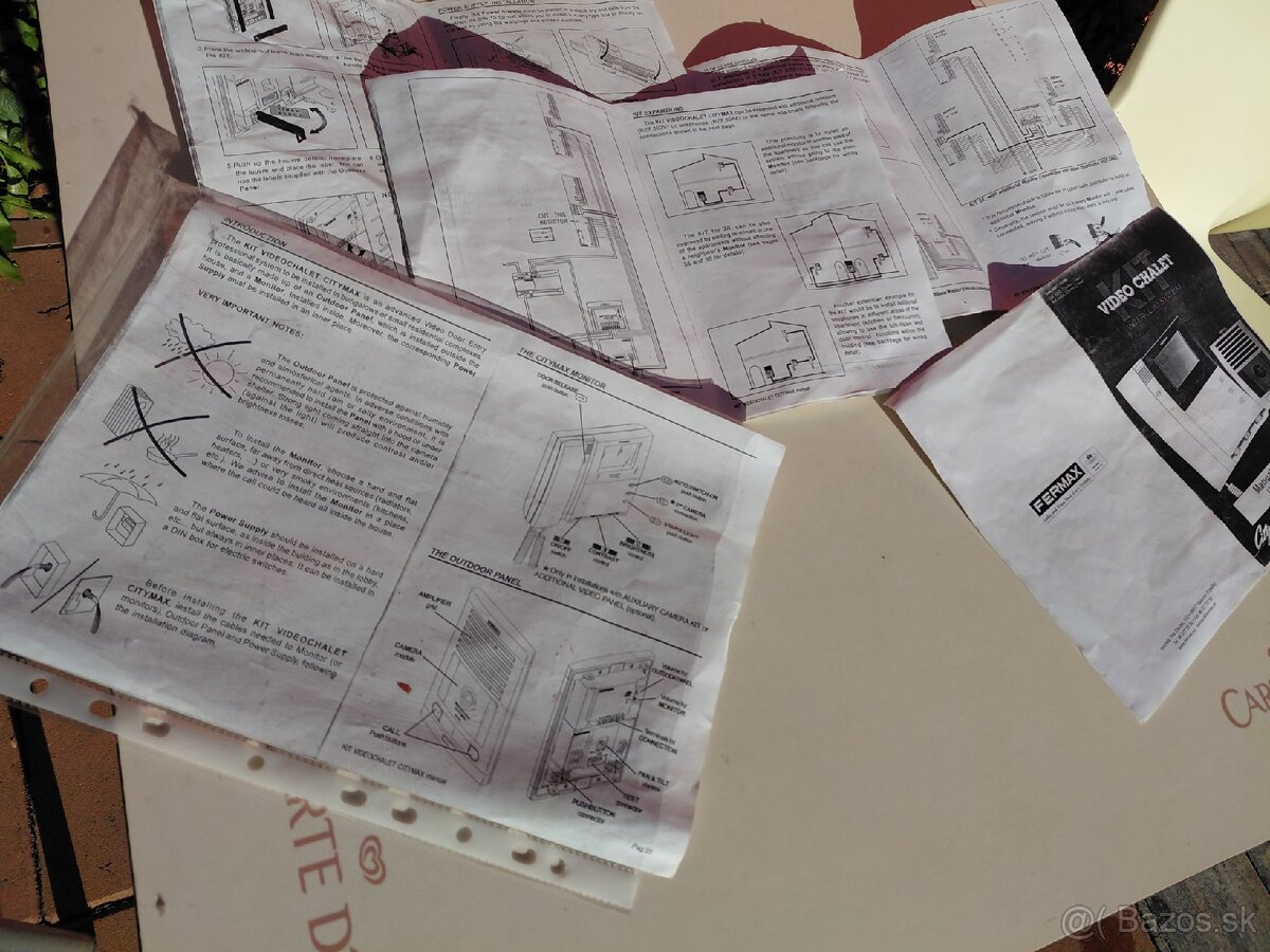 Videovratnik - vnútorná + vonkajšia stanica - 5