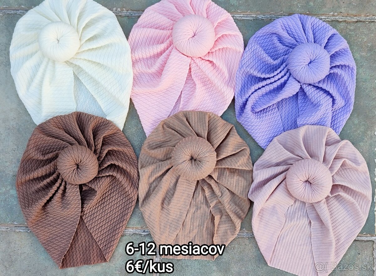 Jesenná čiapka pre bábätká - 5