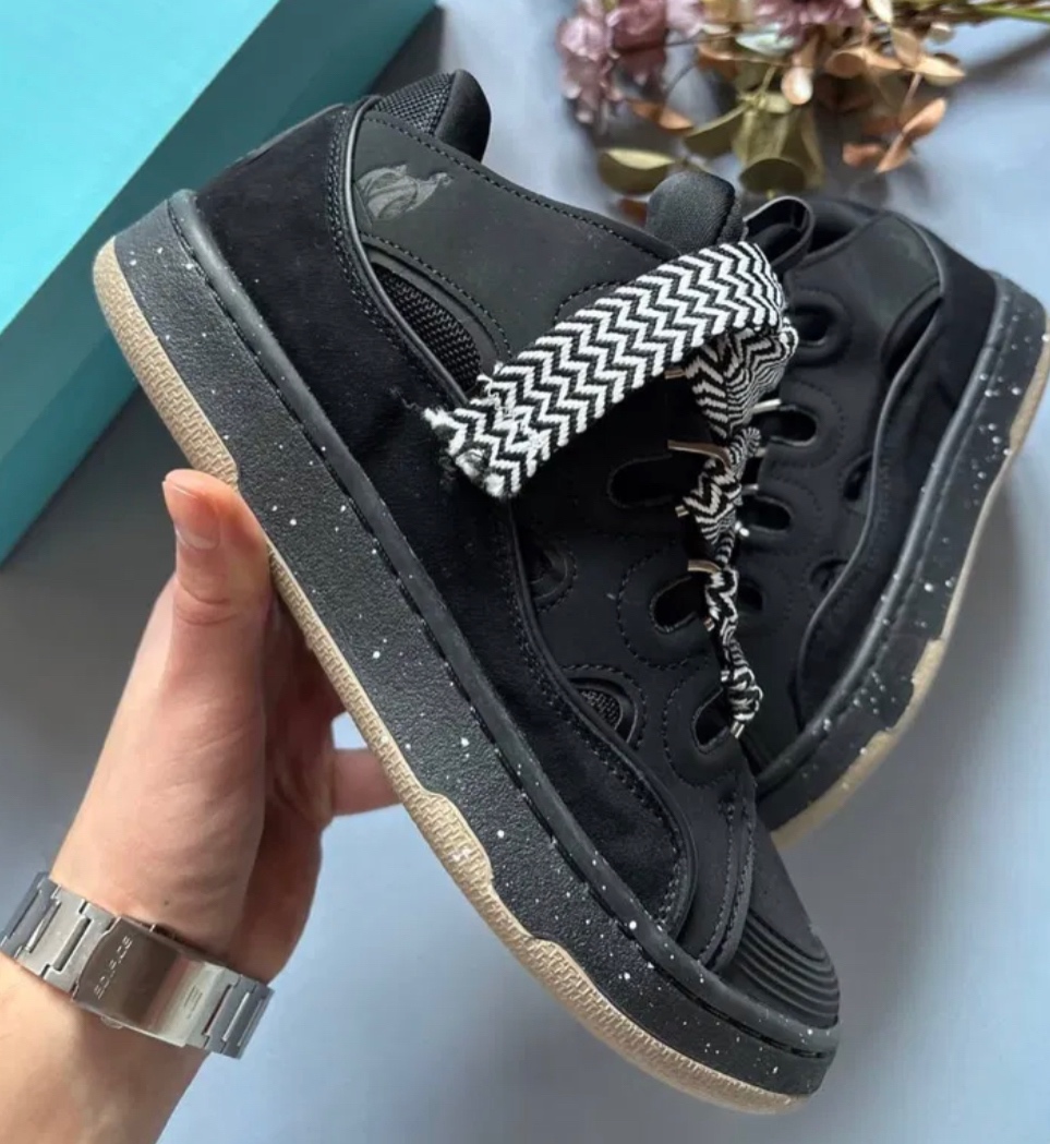 Lanvin Curb Black Leather - 5