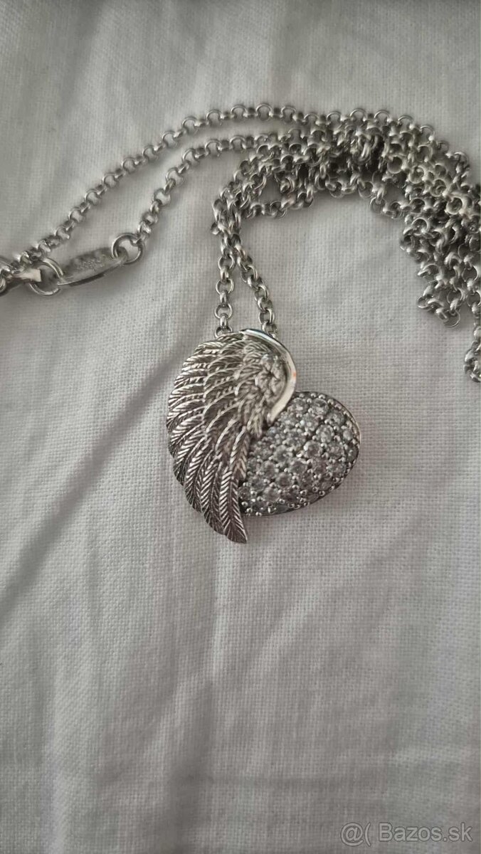 Prívesok s anjelským krídlom - 5